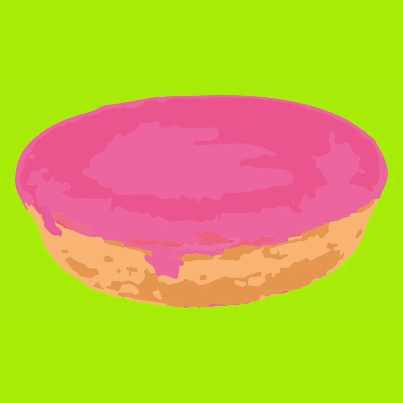 Snack attack: the pink cake from the canteen!