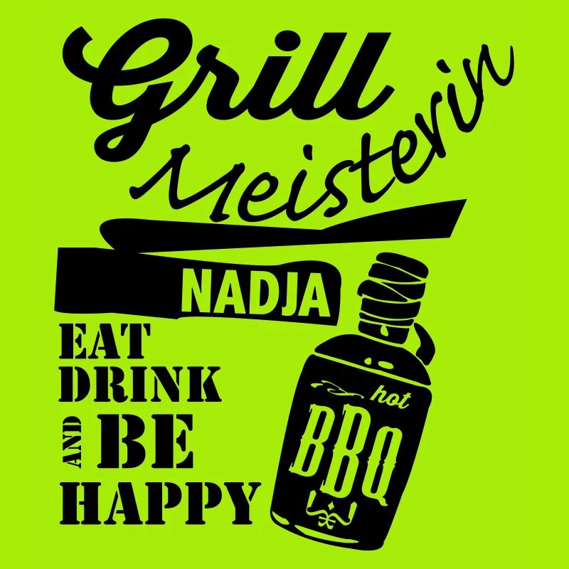 Grill master Nadja
