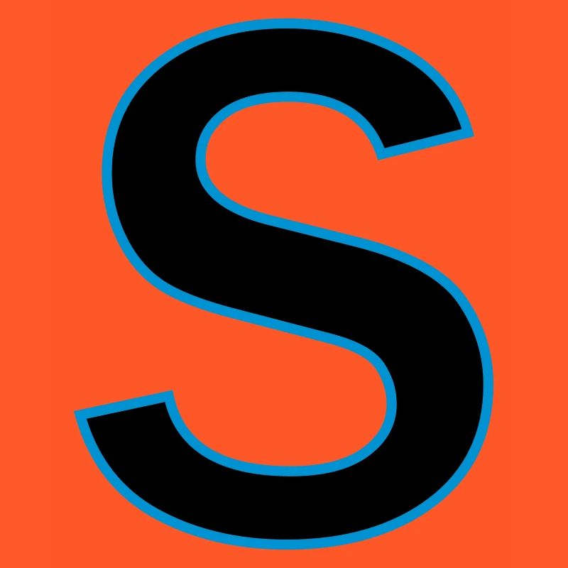 Buchstaben s Vektor