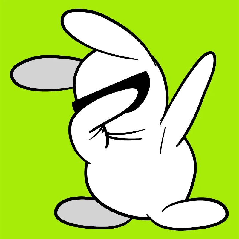 Dabbing Dab lapin lapin