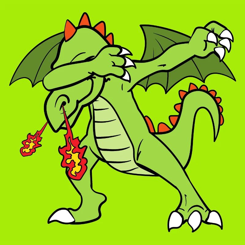 Dabbing Dab Dragon