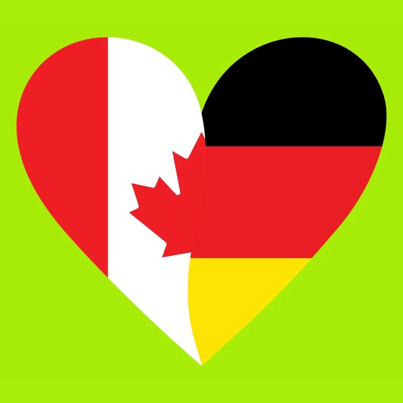 Canada Germany Heart