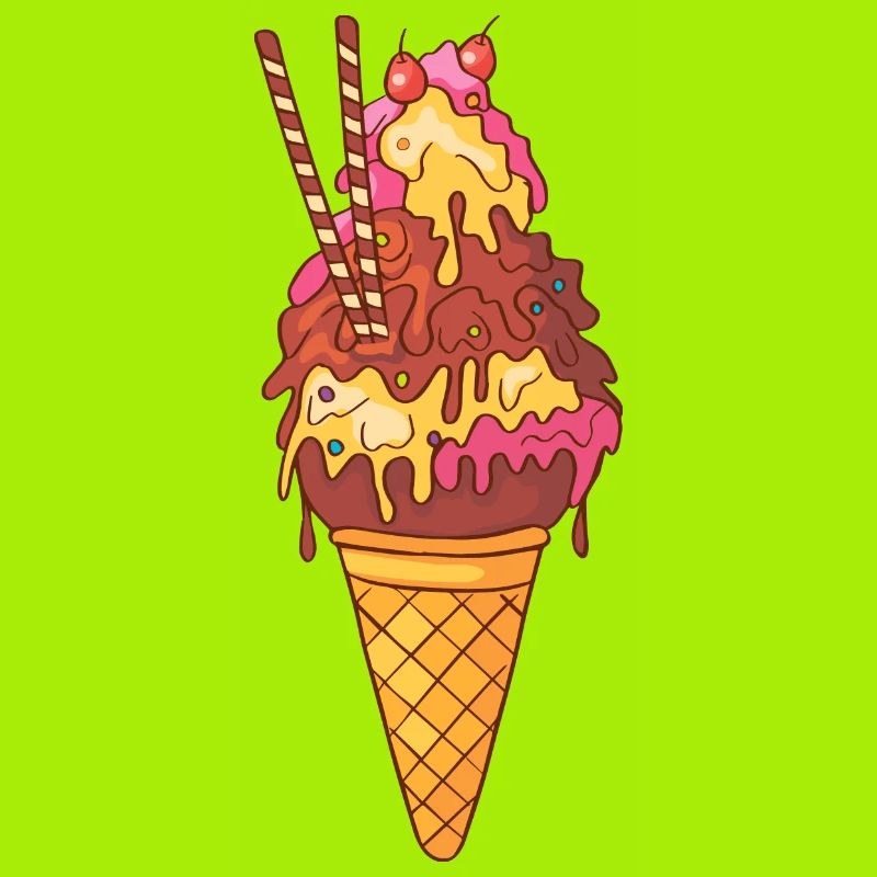 Eis Speiseeis Eiskrem Eiscreme Kugeleis Eisbecher