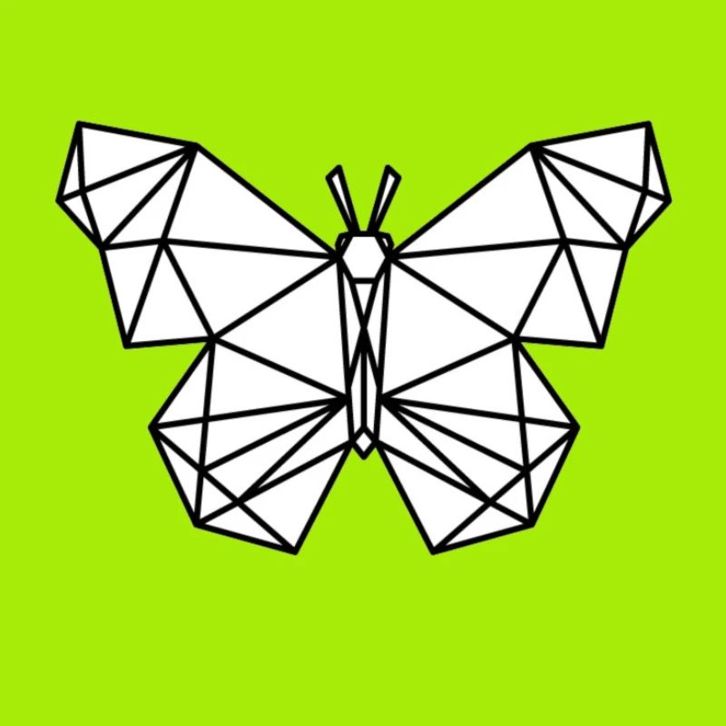 Conception de papillon simple