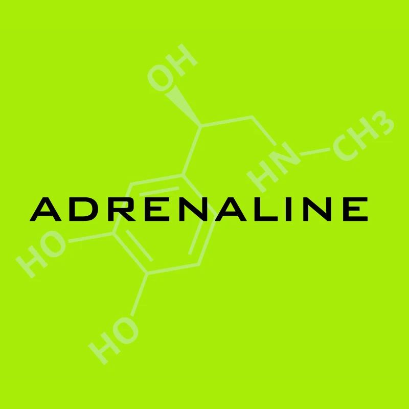 Formule structurelle d’adrénaline