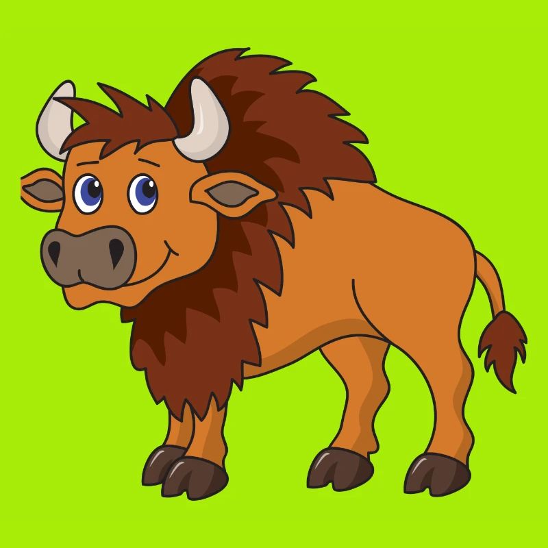 Bison Büffel