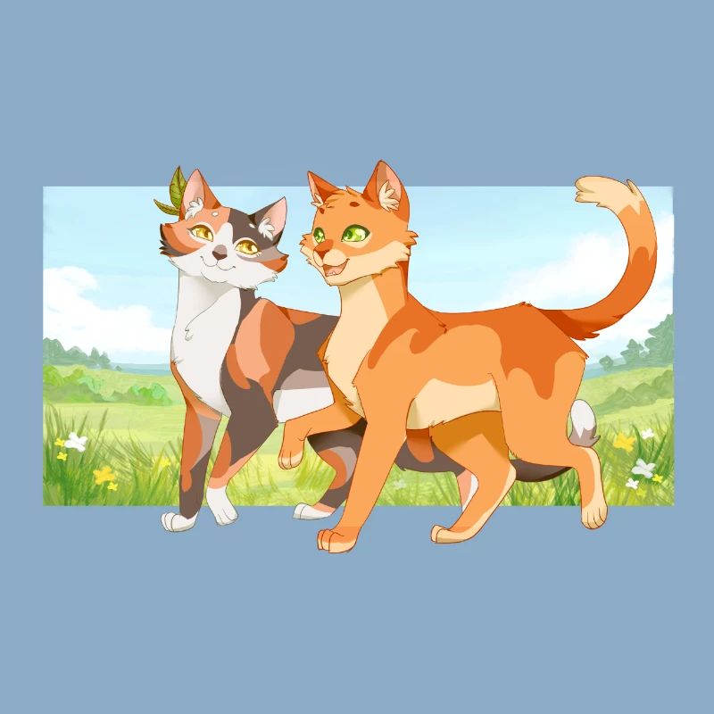 Spottedleaf Spotted Leaf Firestar Fire Star Cats