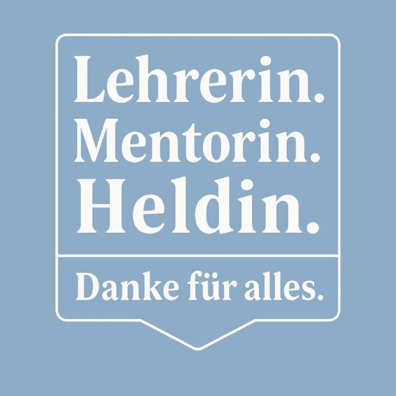 Lehrer:in Geschenk Abschied & Dankeschön