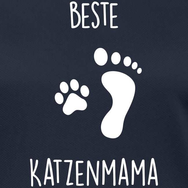 Vorschau: Beste Katzenmama - Frauen T-Shirt atmungsaktiv