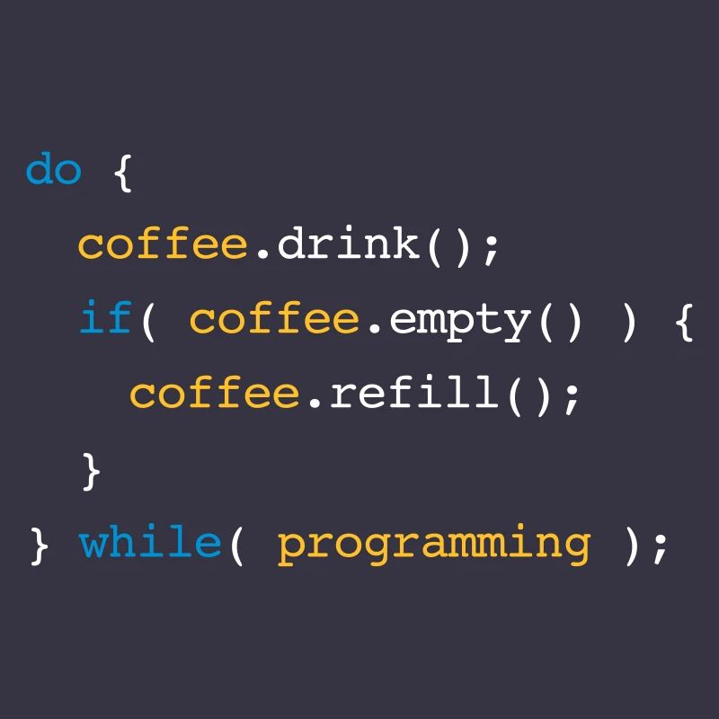 Code Coffee Refill Programming