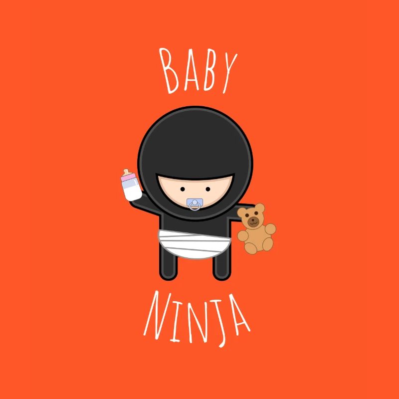 Ninja Conception drôle de bébé