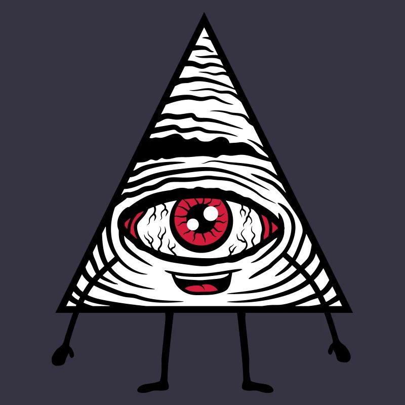 Comic Figur Auge