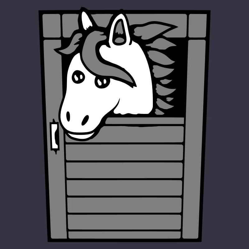Écurie Cheval Poney Cheval Peeps Mignon