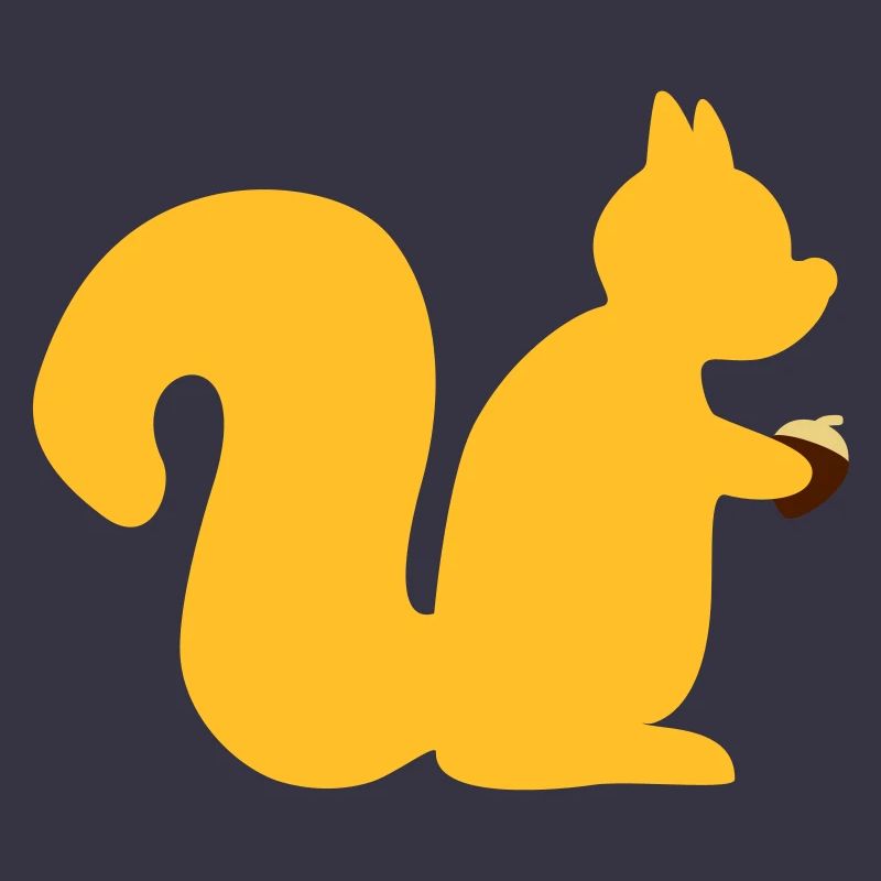 squirrel with a nut