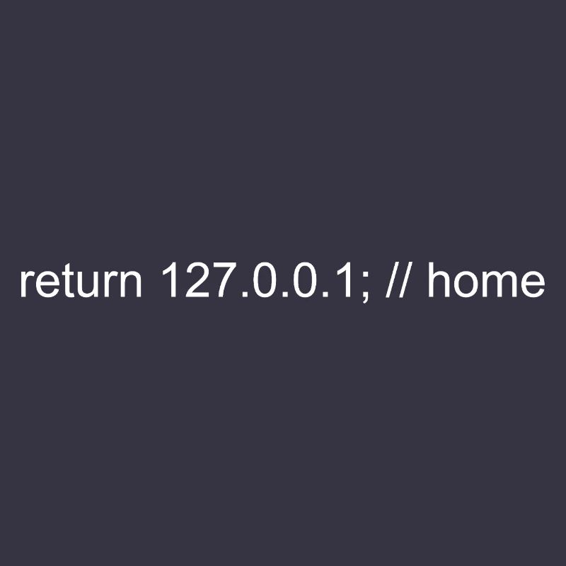 Programmer Nerd IT Joke Developer Home