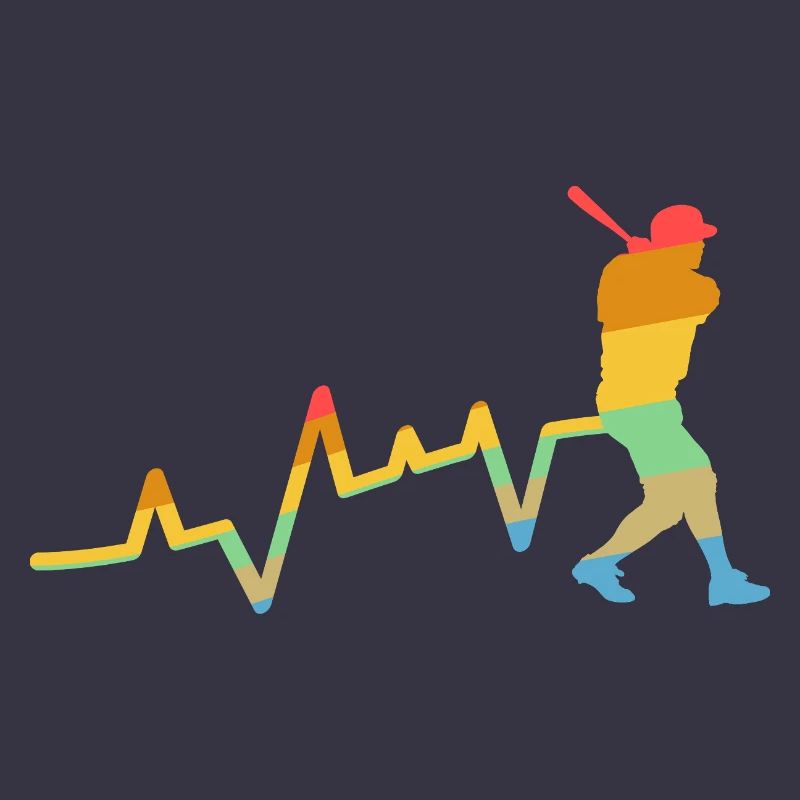 Baseballspieler Evolution Baseball