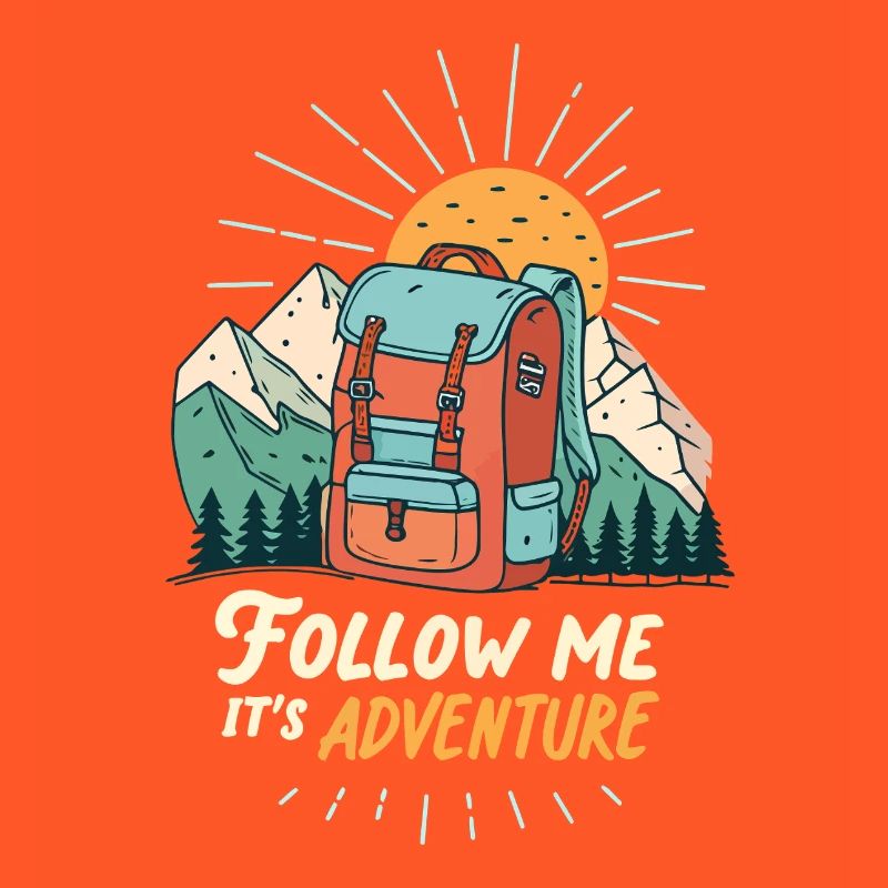 Mountain adventure backpack