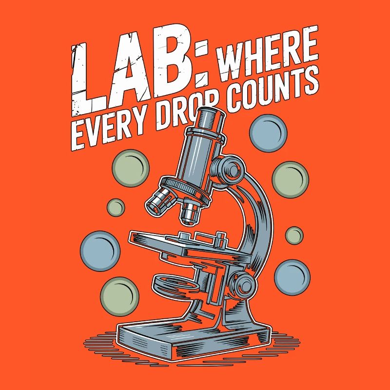 Lab Technician Lab Where Every Drop Scientist