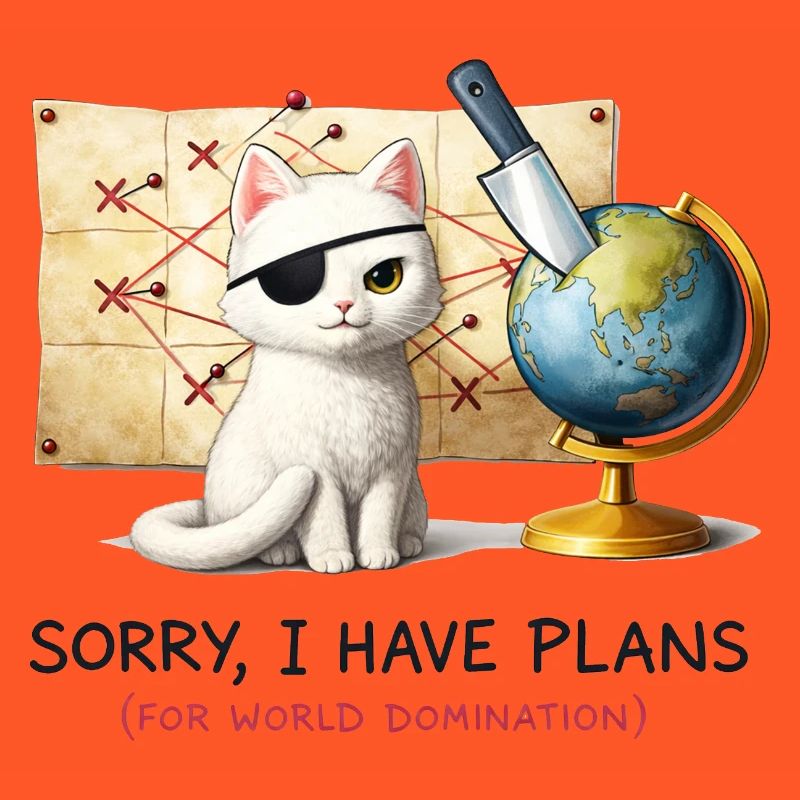 Plans de domination du monde de Evil Cat