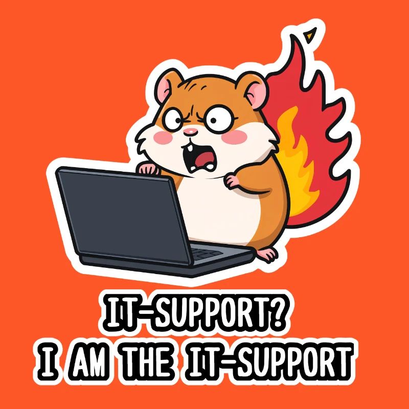 IT Support Hamster - Der pure Wahnsinn