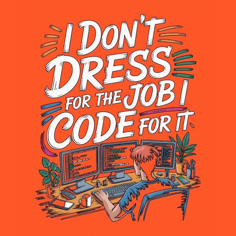 Remote Developer I Don't Dress Remote Tech Worker