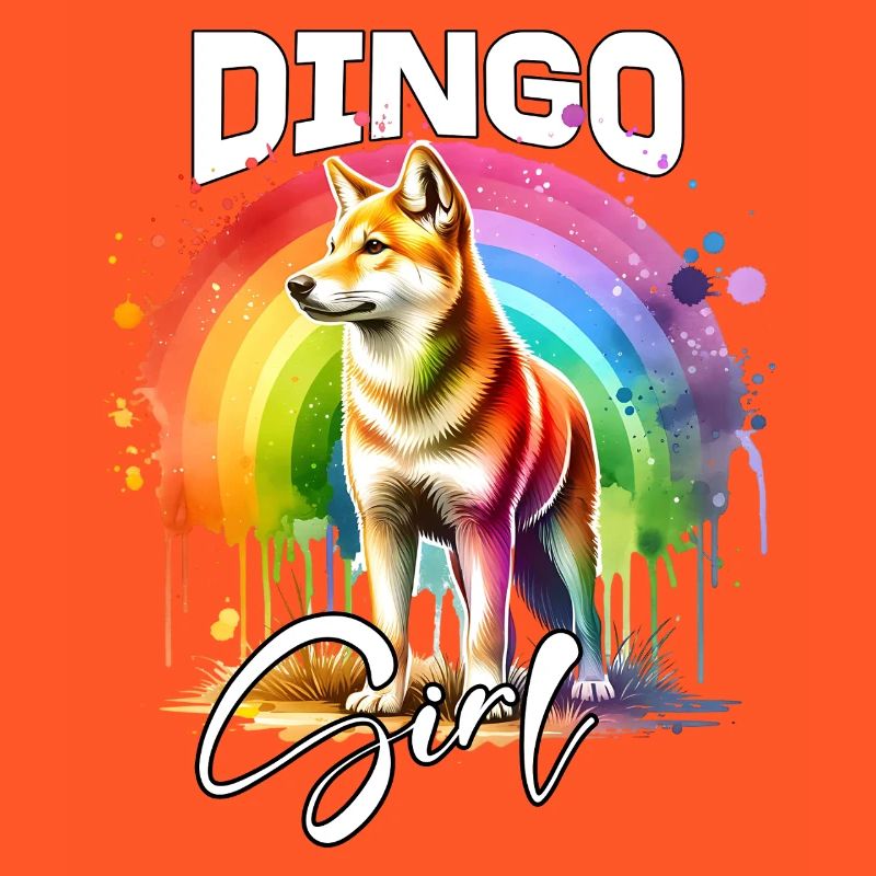 Dingo Mädchen Australischer Wildhund
