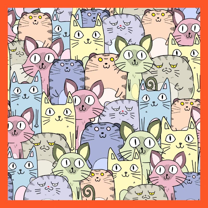 Cat Pattern Cat Wallpaper Cat Pattern