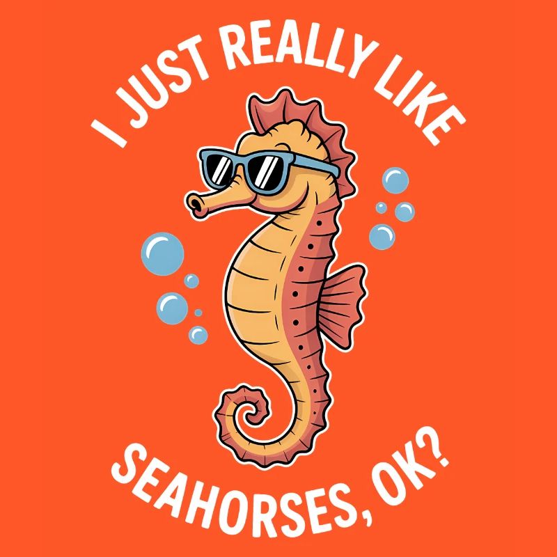 Seepferdchen Spruch Lustiges Seepferdchen Geschenk