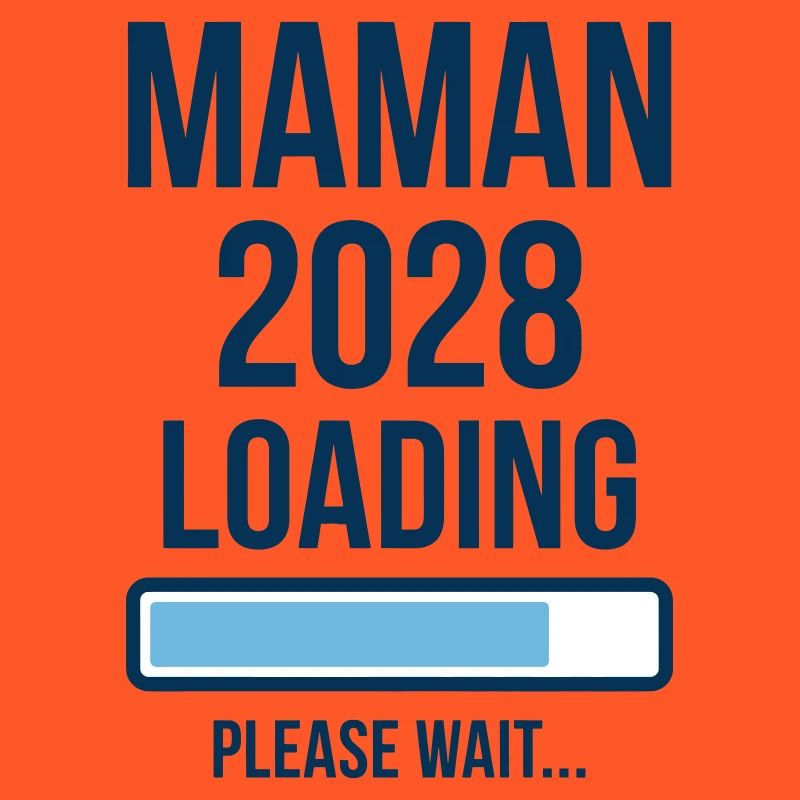 Pregnancy Announcement Mom 2028 Loading