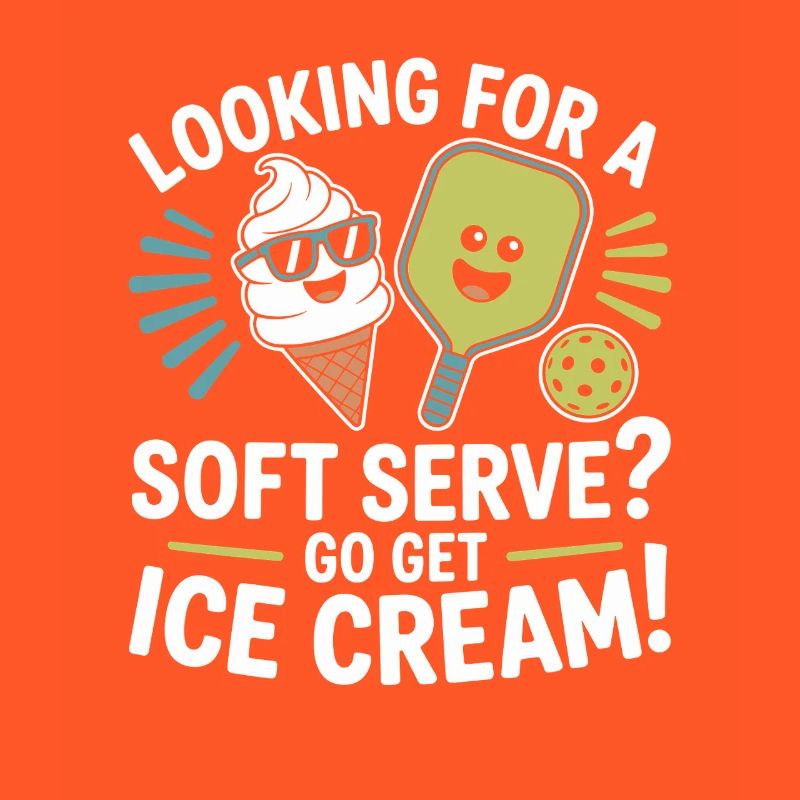 Pickleball Player Looking For Soft Serve Dinking
