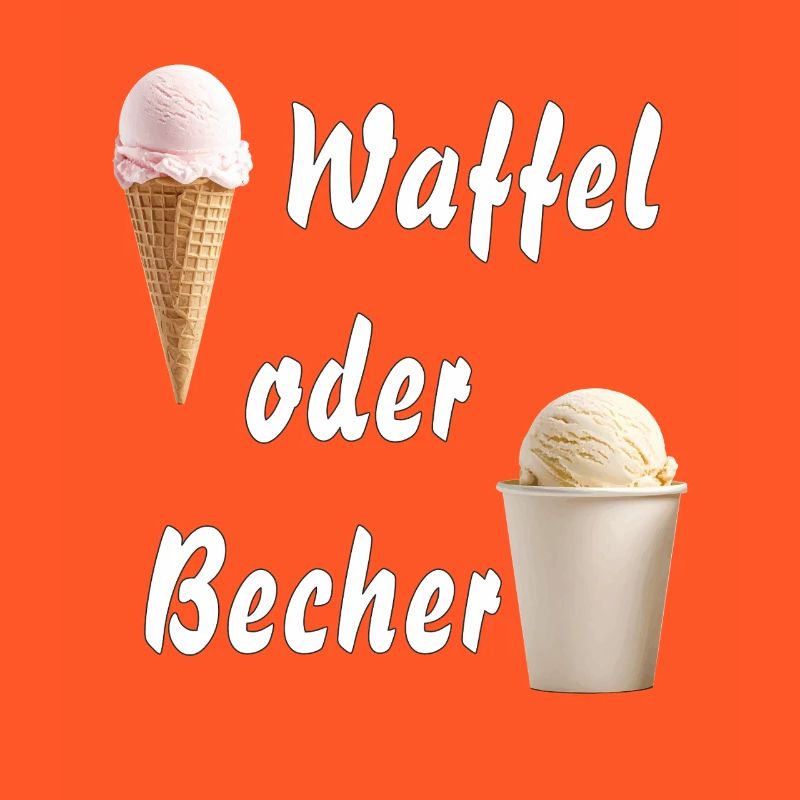 EIS WAFFEL ODER BECHER