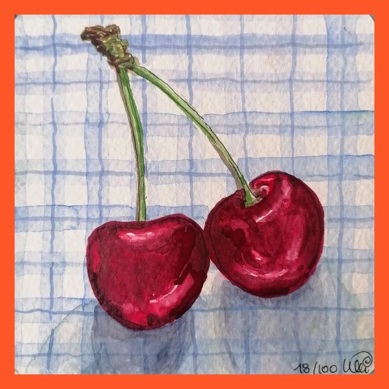 Kirschen essen