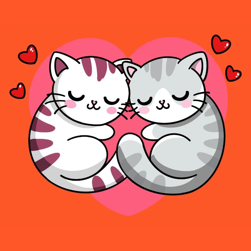 Chats de la Saint-Valentin