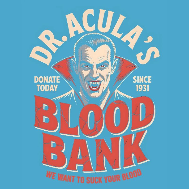 Dracula Banque de sang Drôle Vampire Halloween