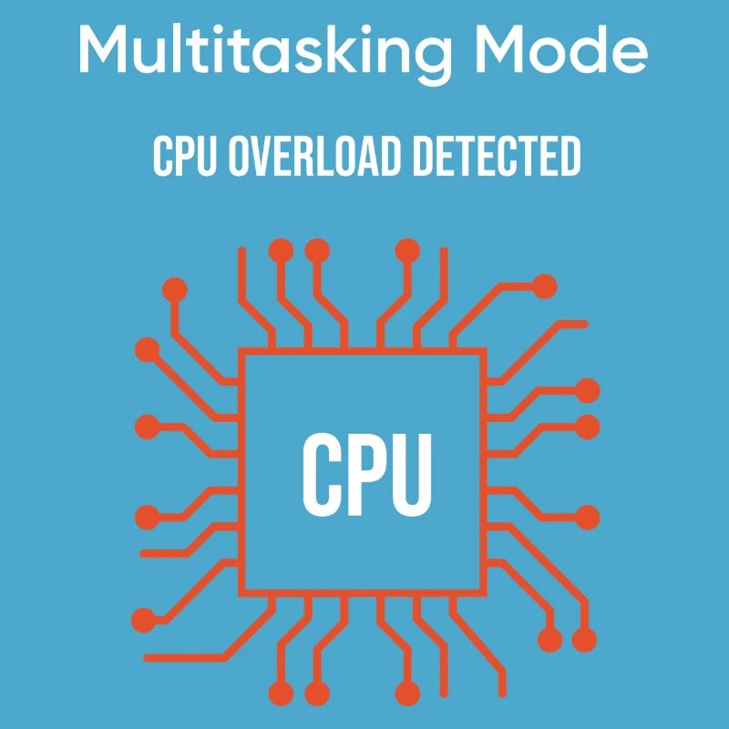 Multitasking Mode – CPU Overload Detected