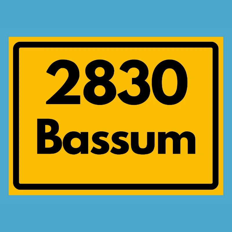 OLD POSTCODE POSTCODE RETRO 2830 BASSUM GEESTPERLE