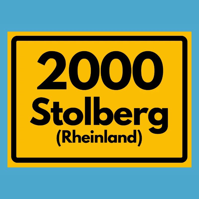 ALTE POSTLEITZAHL PLZ RETRO  2000 STOLBERG 