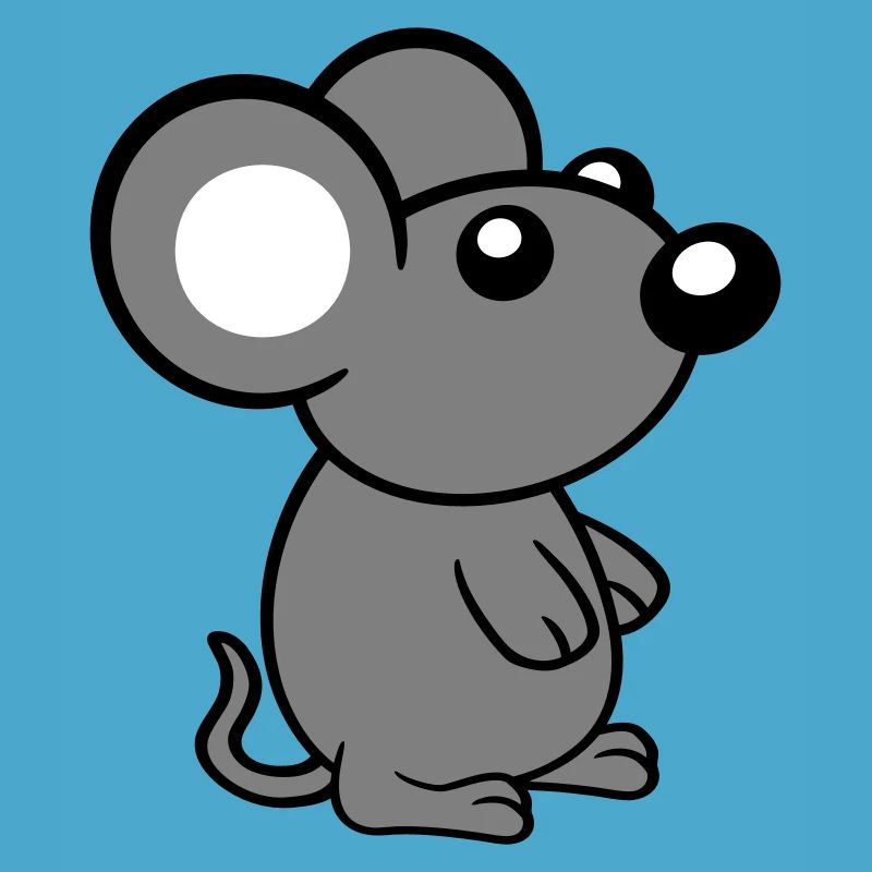 Mouse Mouse Cute Little Rat Rodent Friendly