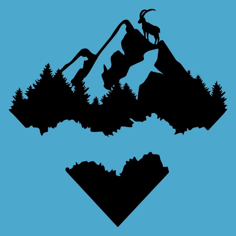 Mountains, Forest and Ibex Triangle