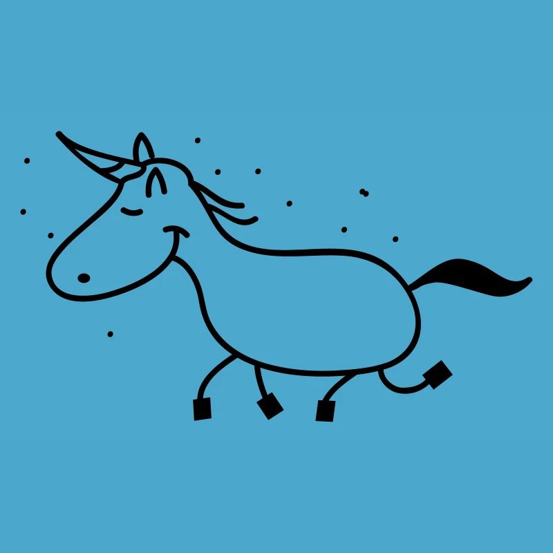 witziges Einhorn