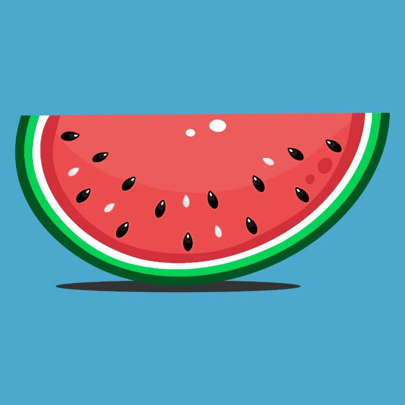 Tranche de design de pastèque