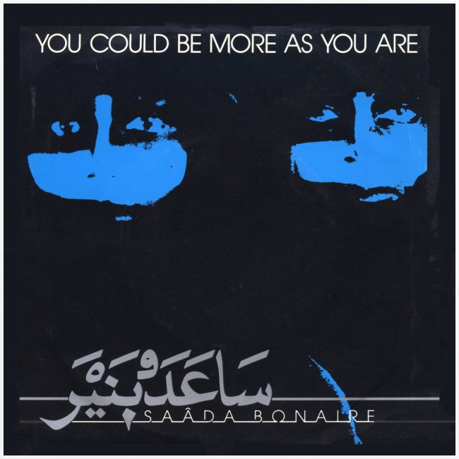 Poster Saada Bonaire CD cover single 1984
