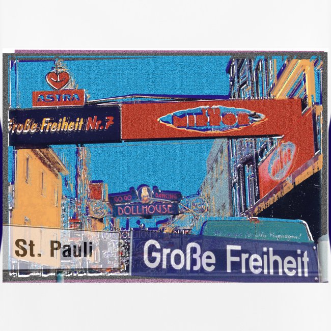 Große Freiheit, Hamburg-St. Pauli | Künstler Motiv