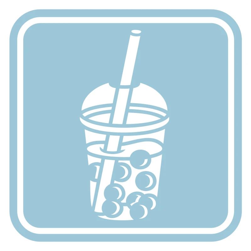 Button Shield Bubble Tea