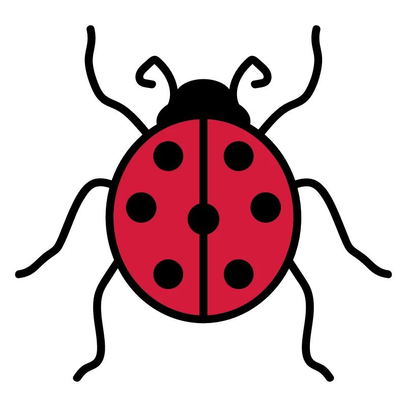 ladybug small cute cute beetle red dot