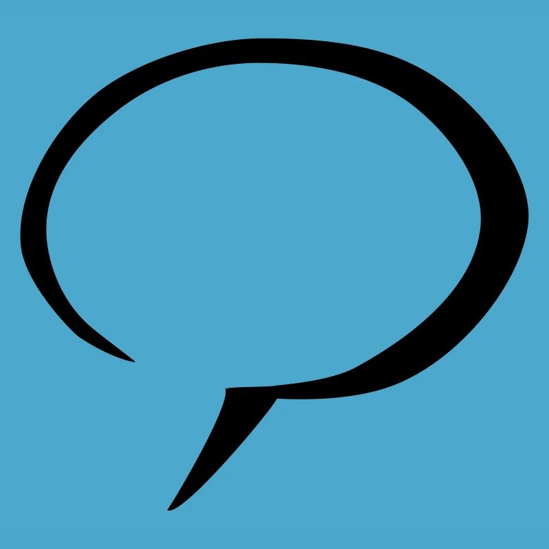 Comic speech bubble