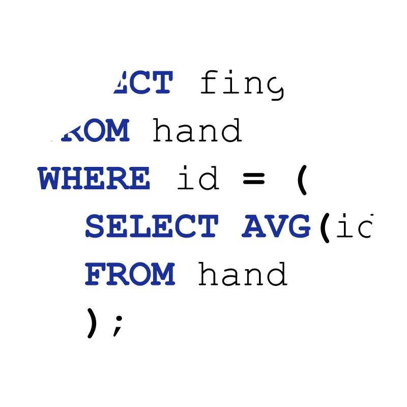 SQL finger
