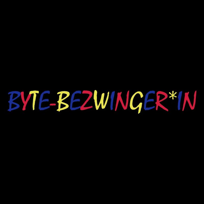 Byte Conqueror – Typographie colorée