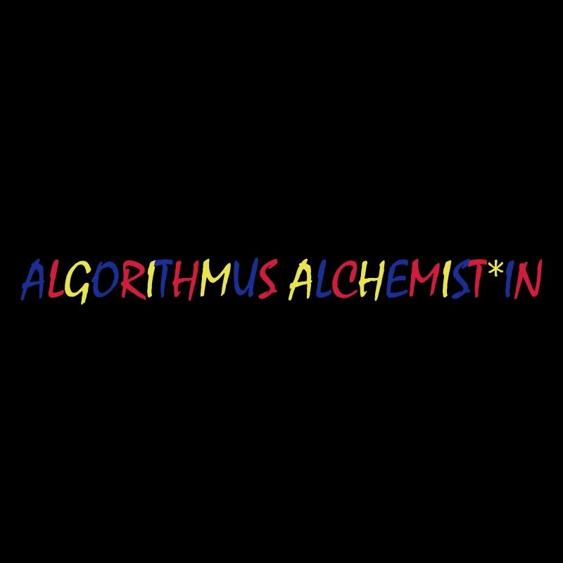 Algorithm Alchemist – Typographie colorée