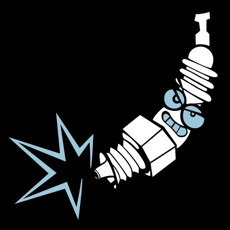 Spark plug with color changing function